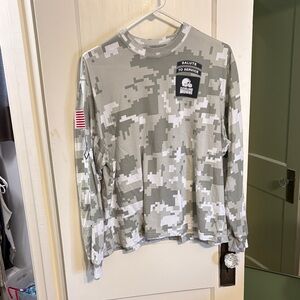 NFL Gray Camo Long Sleeve Shirt